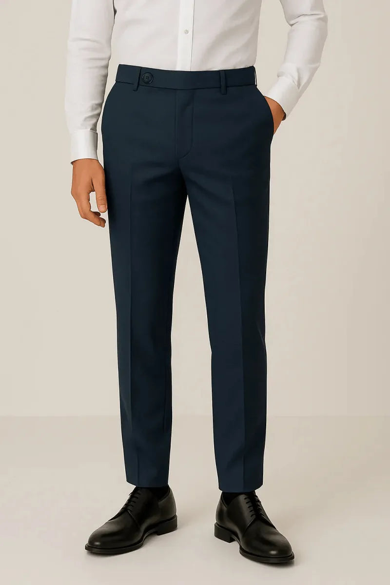 Classic Navy Dress Pant – muzaym