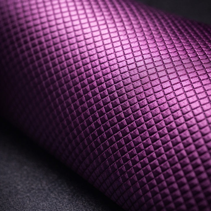 Microfiber Tie - Purple