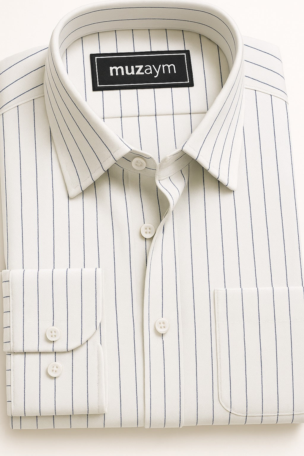Ivory Noir Stripe - Regular Fit Shirt