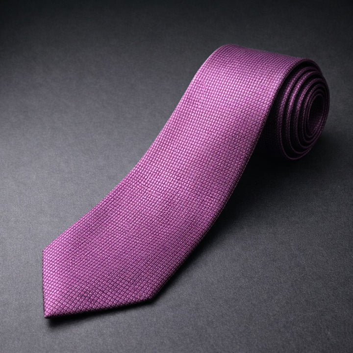 Microfiber Tie - Purple