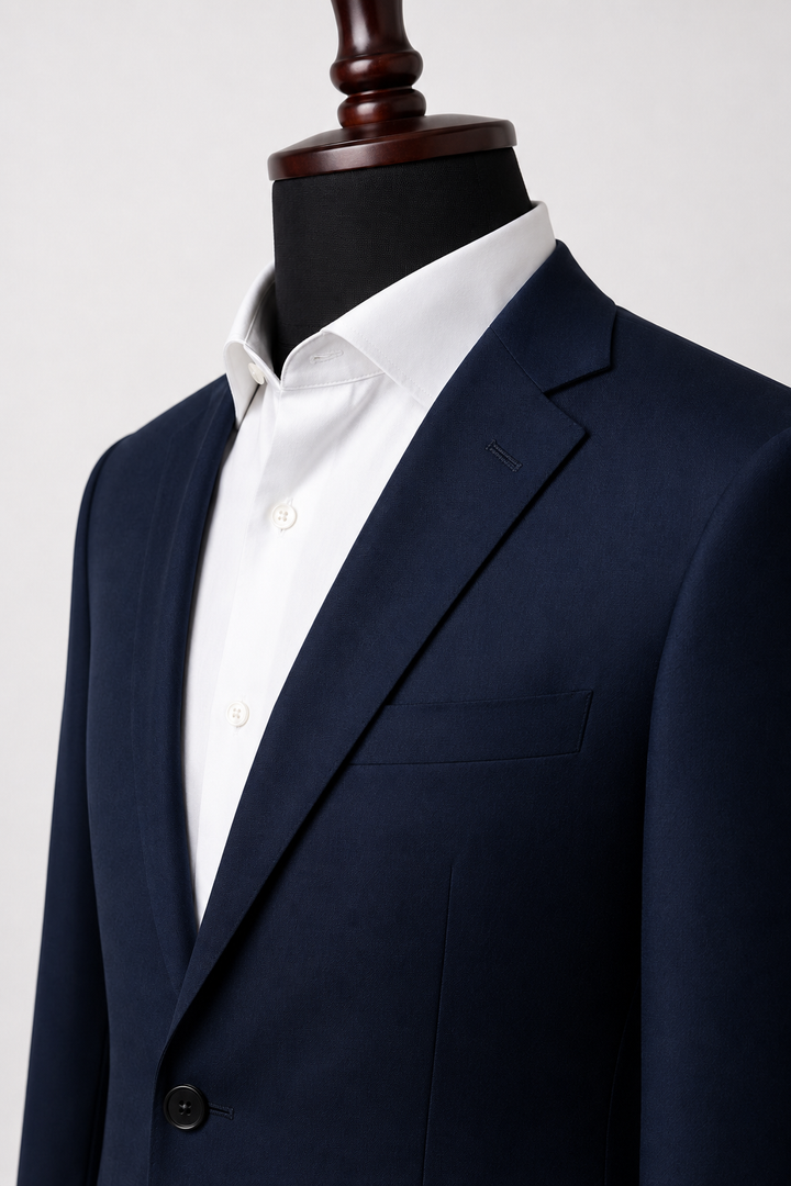 Navy Blue - Two Piece Suit