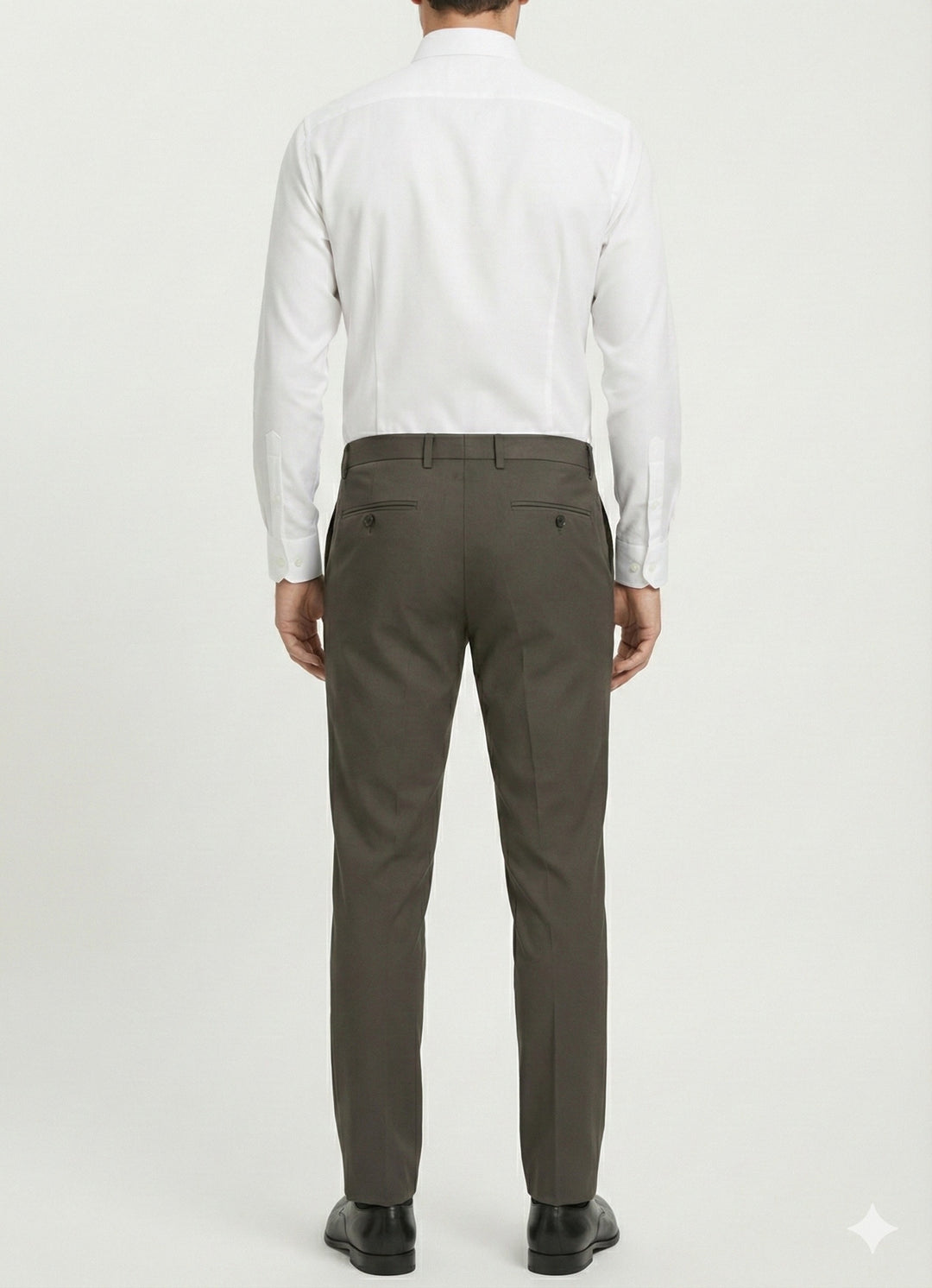 Grayish Brown Dress Pant