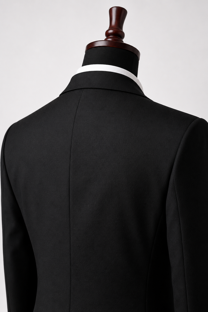 Midnight Black - Two Piece Suit