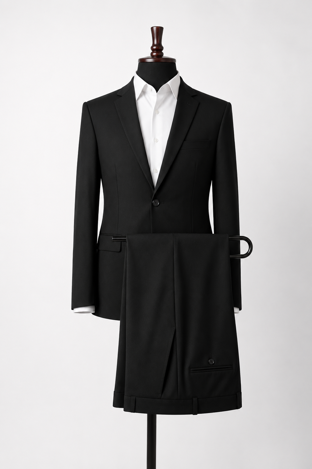 Midnight Black - Two Piece Suit