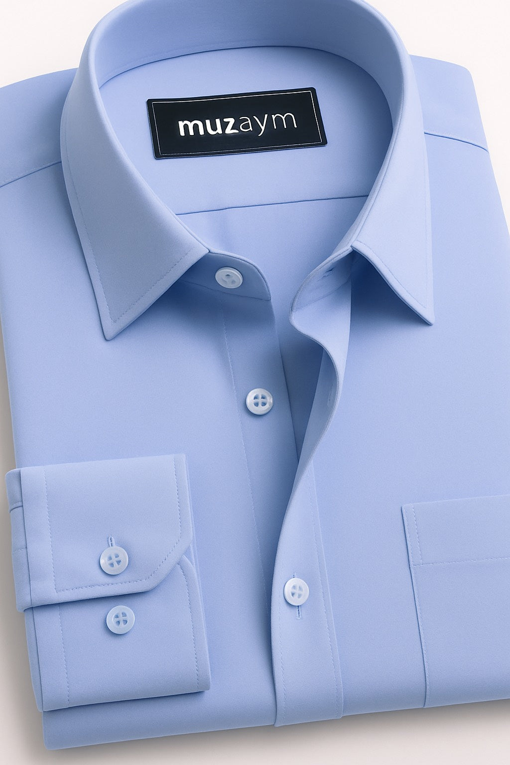 Sky Blue - Regular Fit Shirt