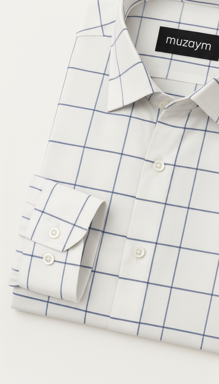 White Royal Windowpane
