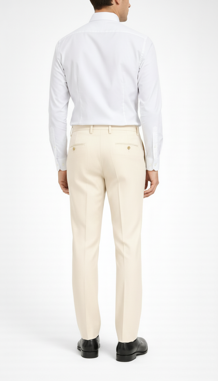 Classic Cream Dress Pant