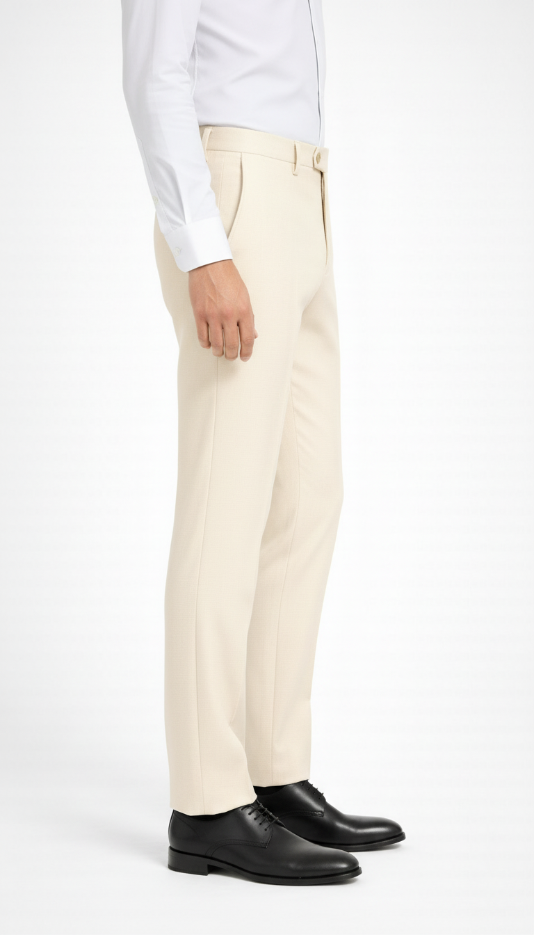 Classic Cream Dress Pant