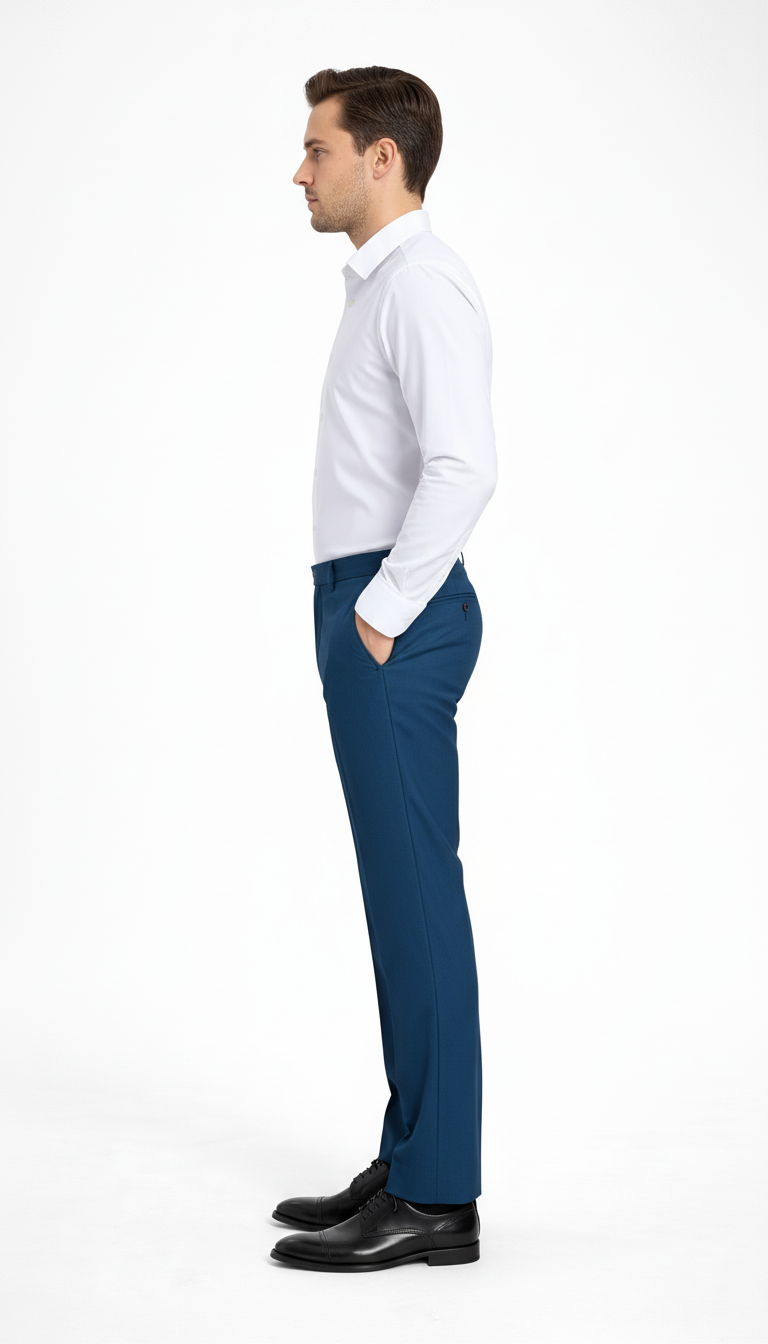 Milano Deep Blue Dress Pant