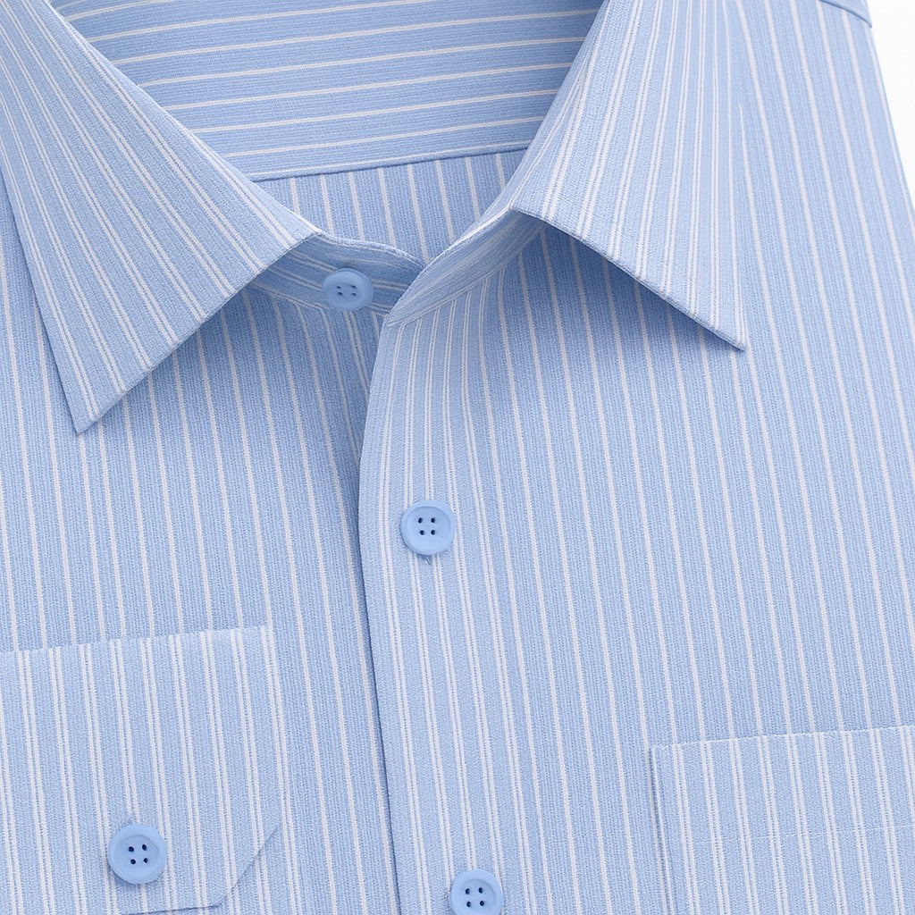 Skyline Blue Stripe - Regular Fit Shirt