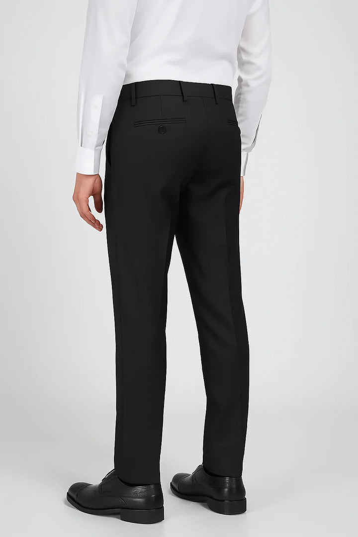 Jet Black Dress Pant