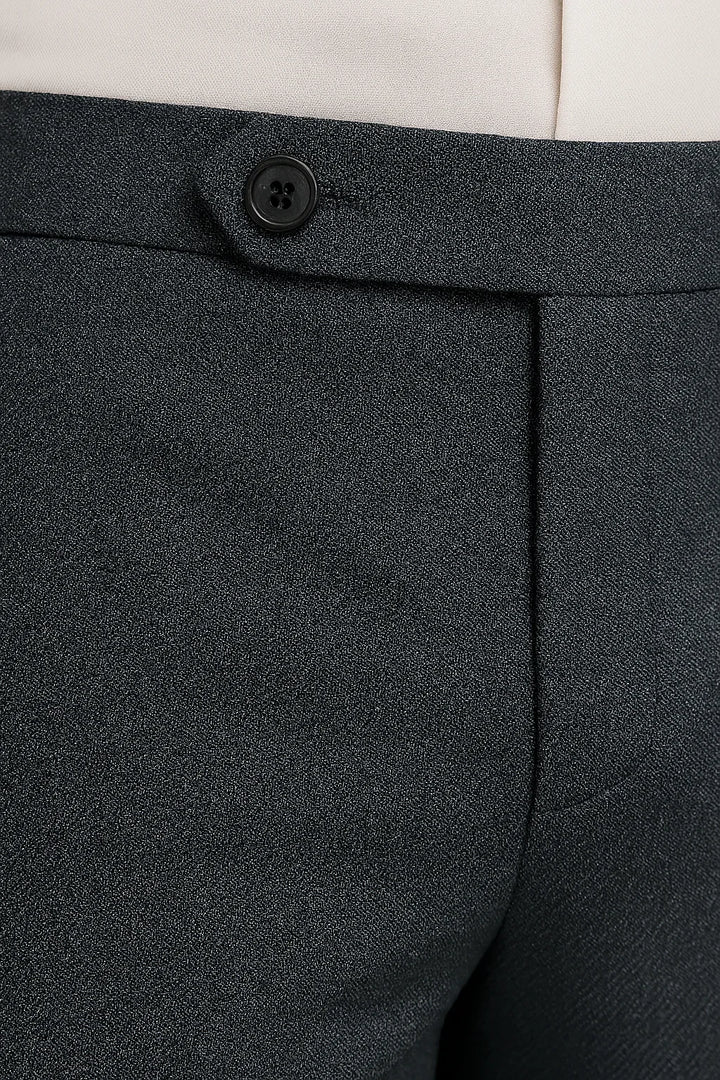 Charcoal Gray - Micro Dobby Textured