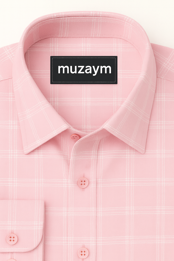 Soft Pink Plaid