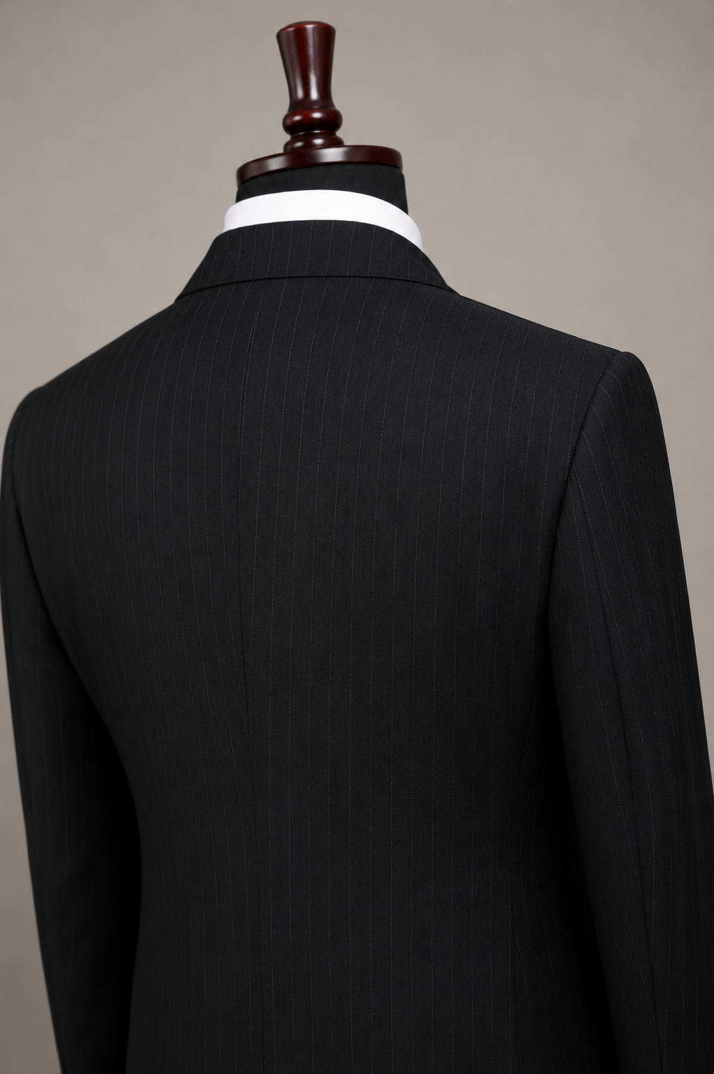 Black Stripe Double Breasted - 2 Piece Suit