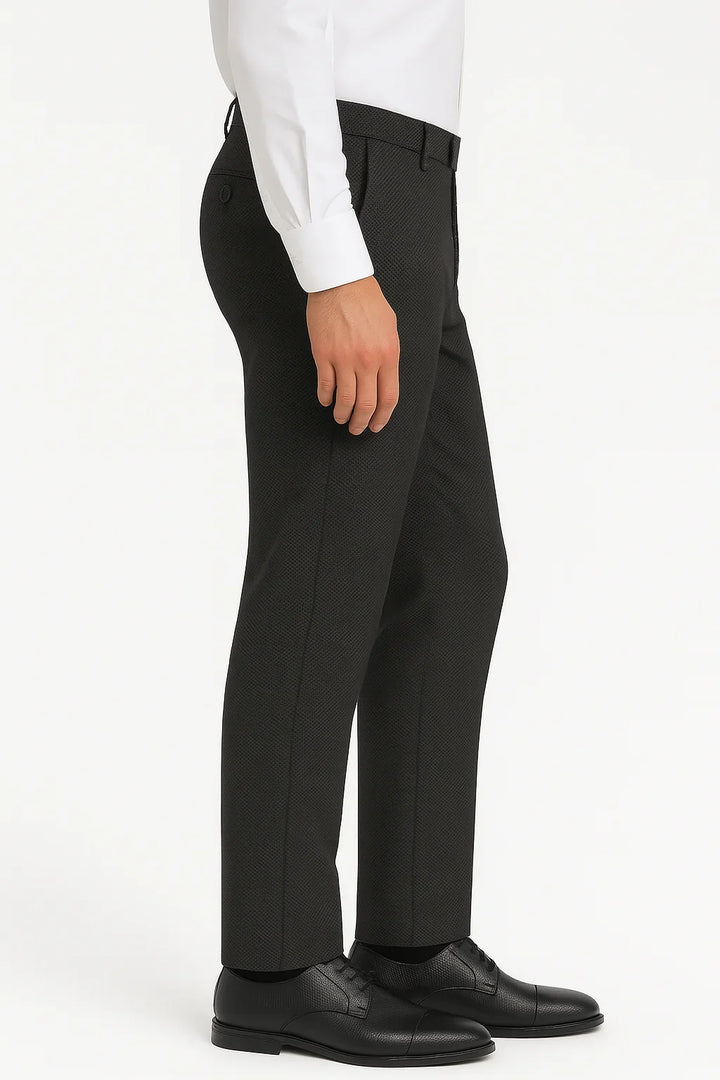 Black - Honey comb Textured