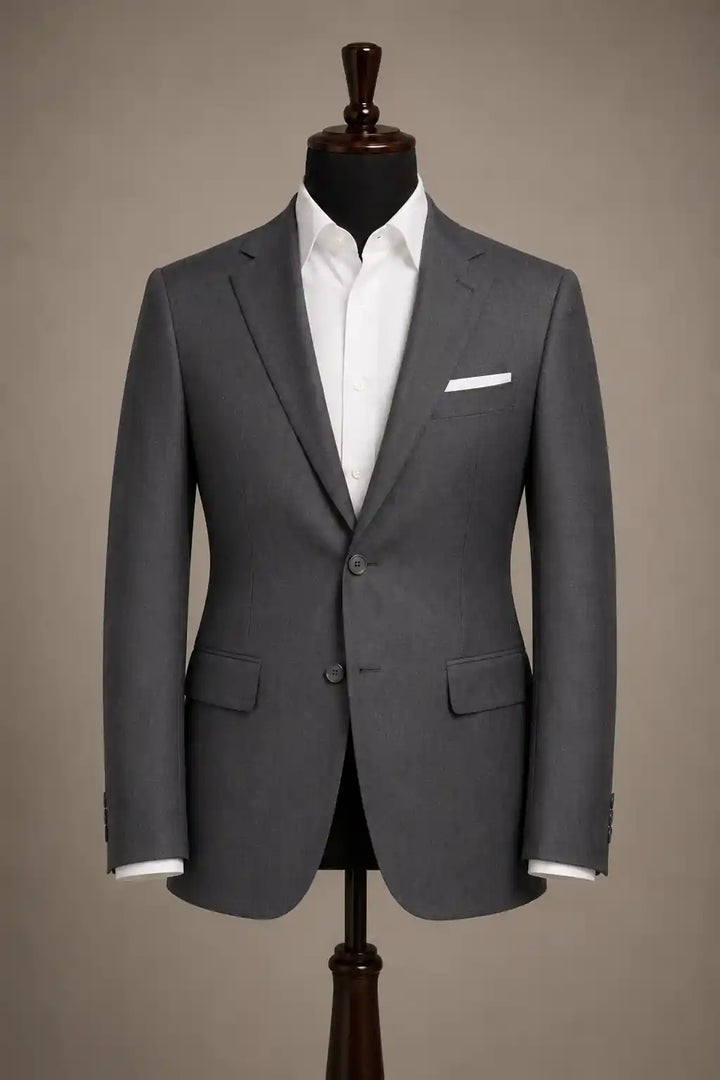 Graphite Gray Blazer — muzaym