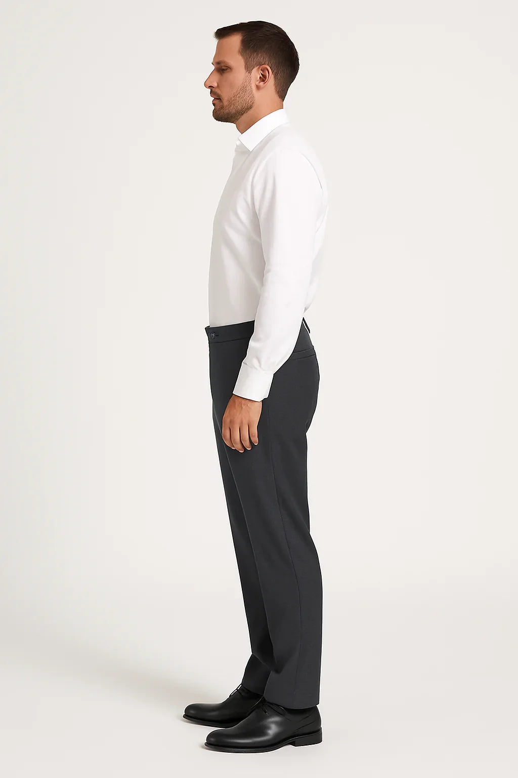 Dark Charcoal Gray Dress Pant