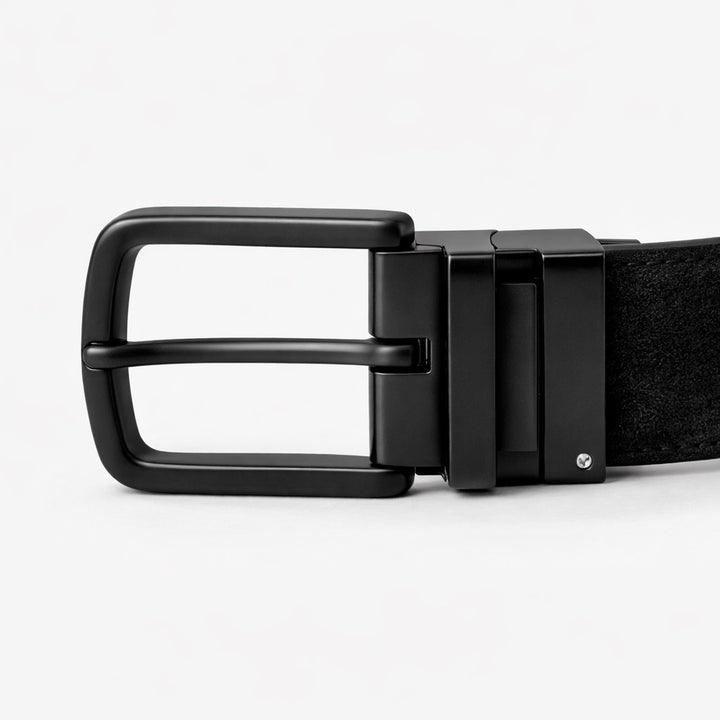 Dual Suede Leather Signature Belt