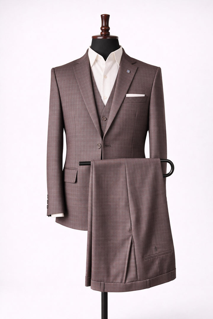 Taupe Regent - Three Piece Suit