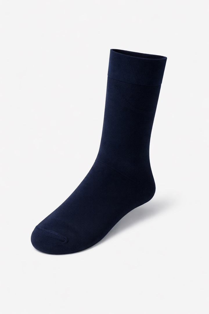 Navy Blue Long Socks