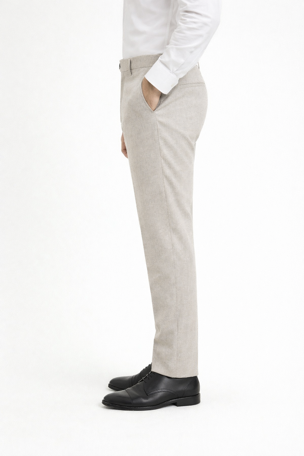 Stone Beige Dress Pant