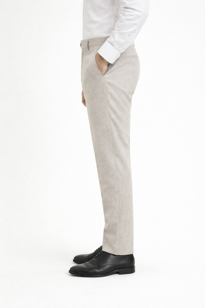 Stone Beige Dress Pant
