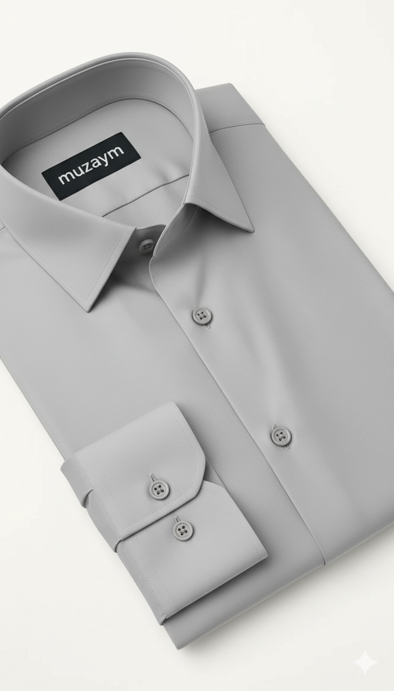 Light Silver Solid muzaym