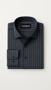 Boardroom Navy Stripe