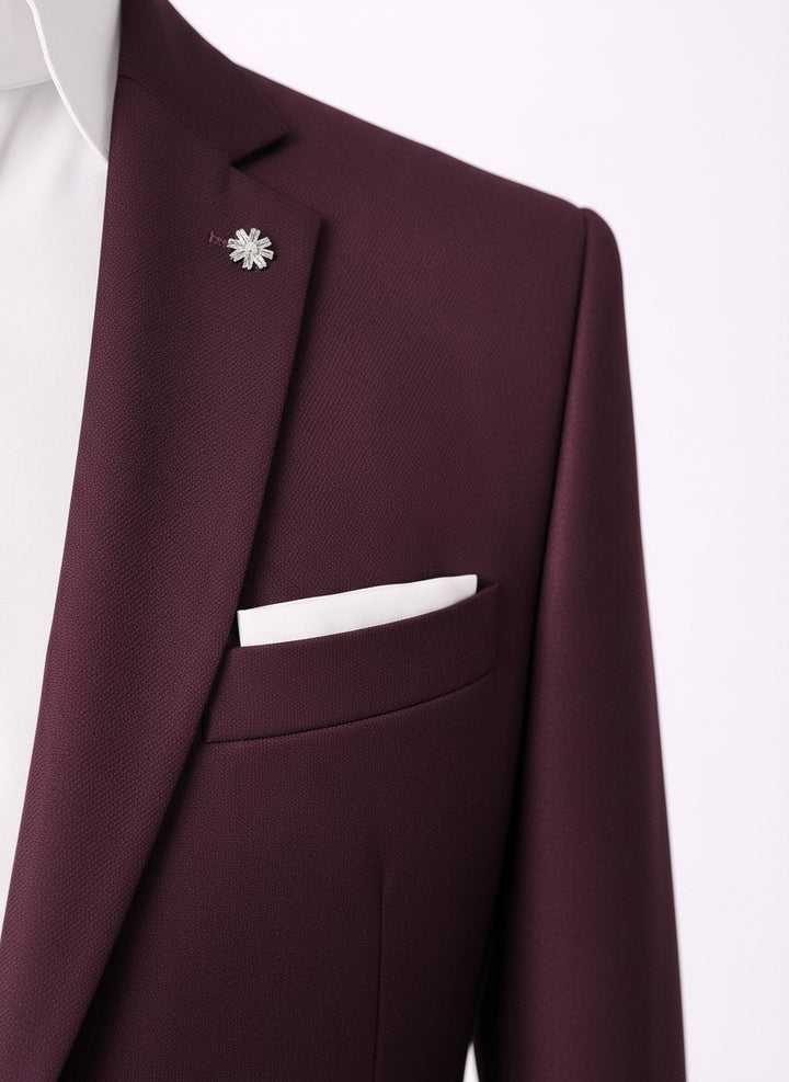 Burgundy Regent - 2 Piece Suit