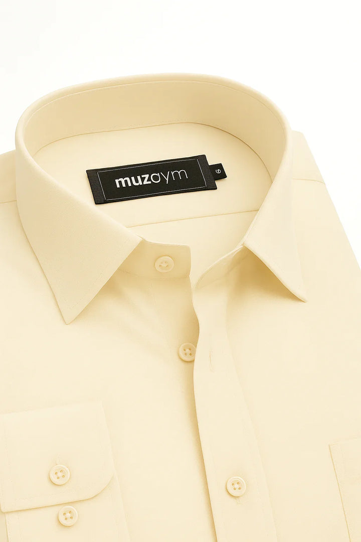 Ivory Cream - Regular Fit Shirt