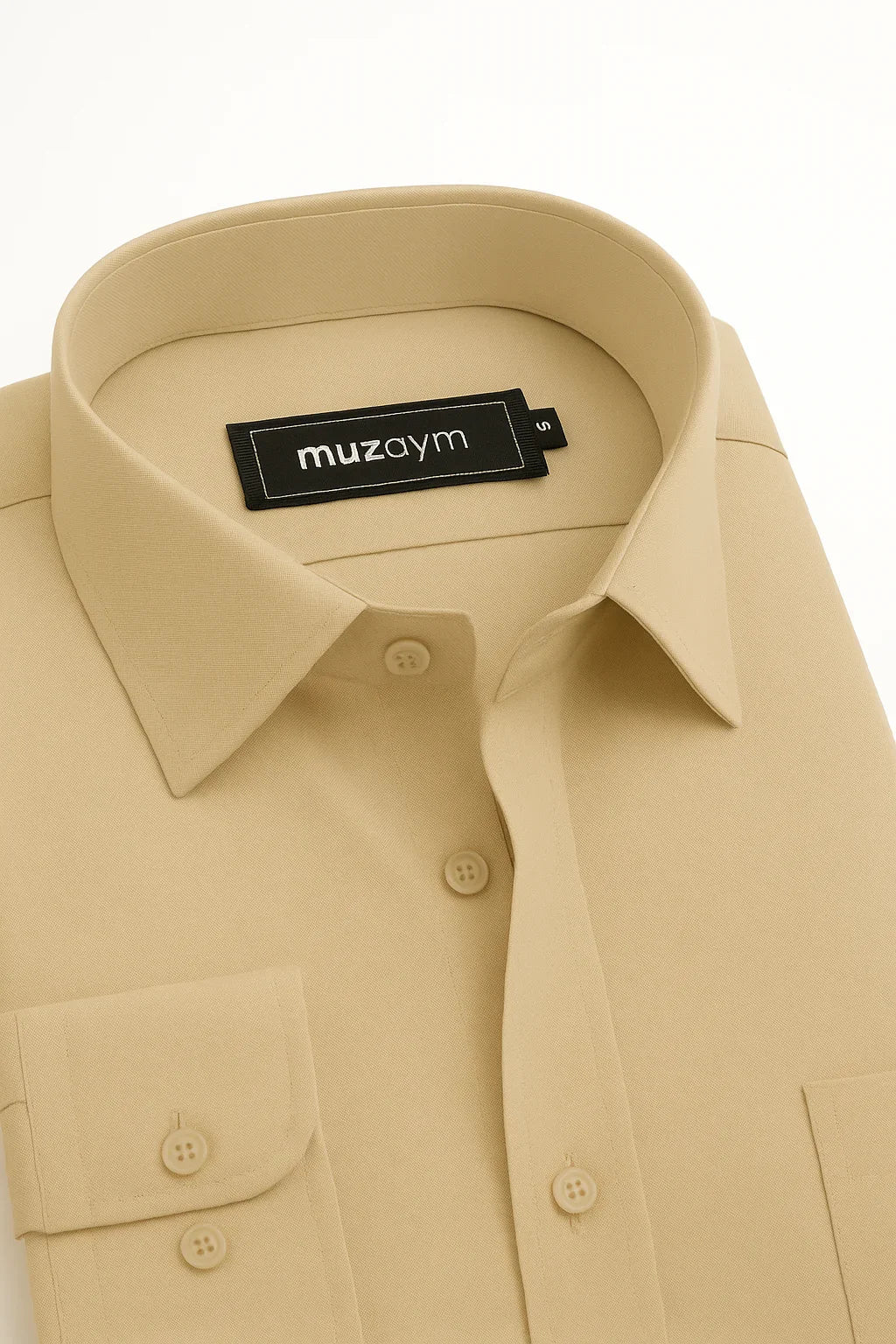 Light Khaki - Regular Fit Shirt
