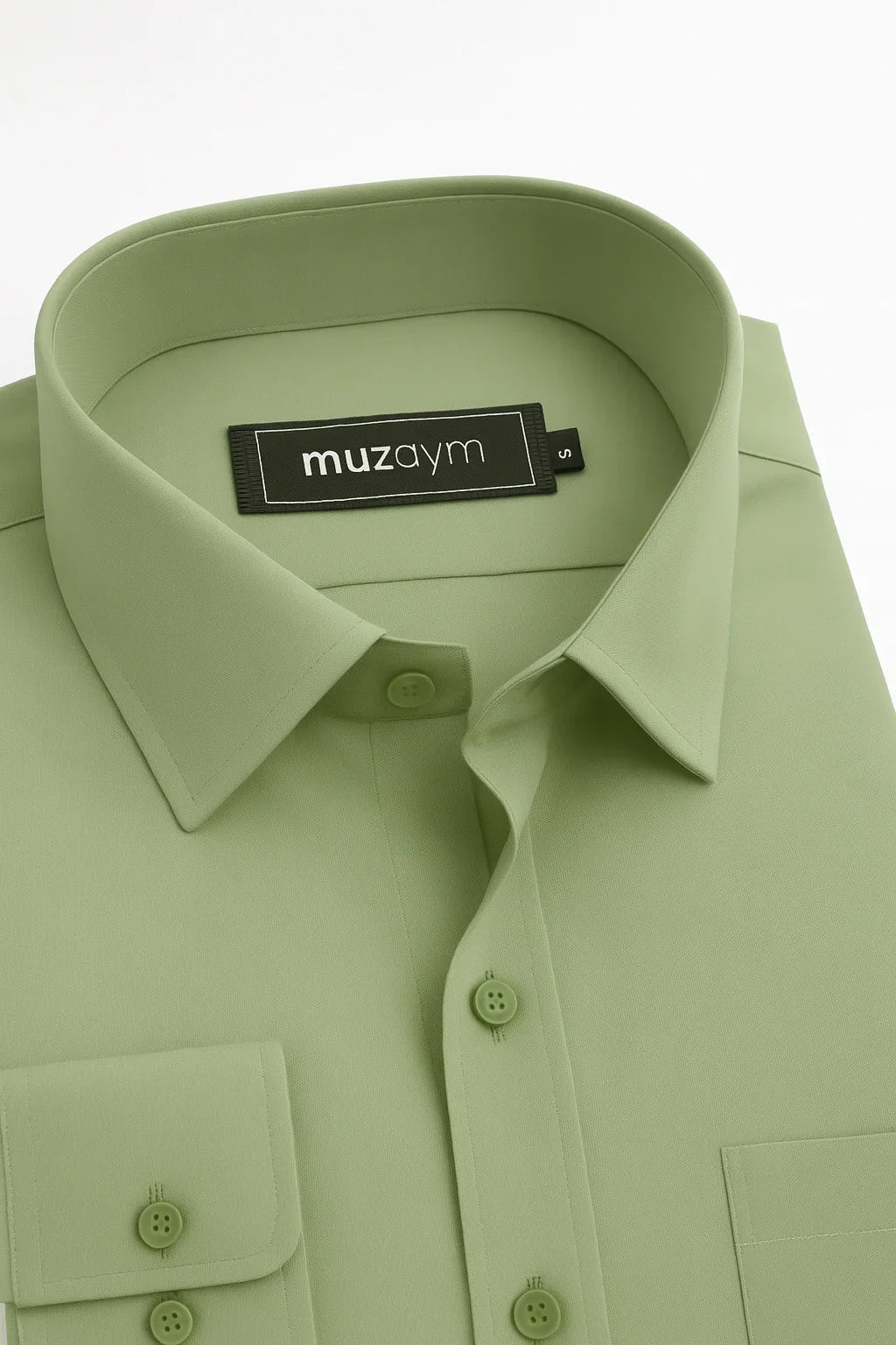 Sage Green - Regular Fit Shirt