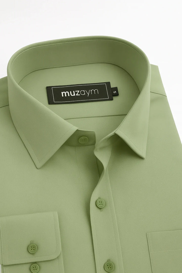 Sage Green - Regular Fit Shirt