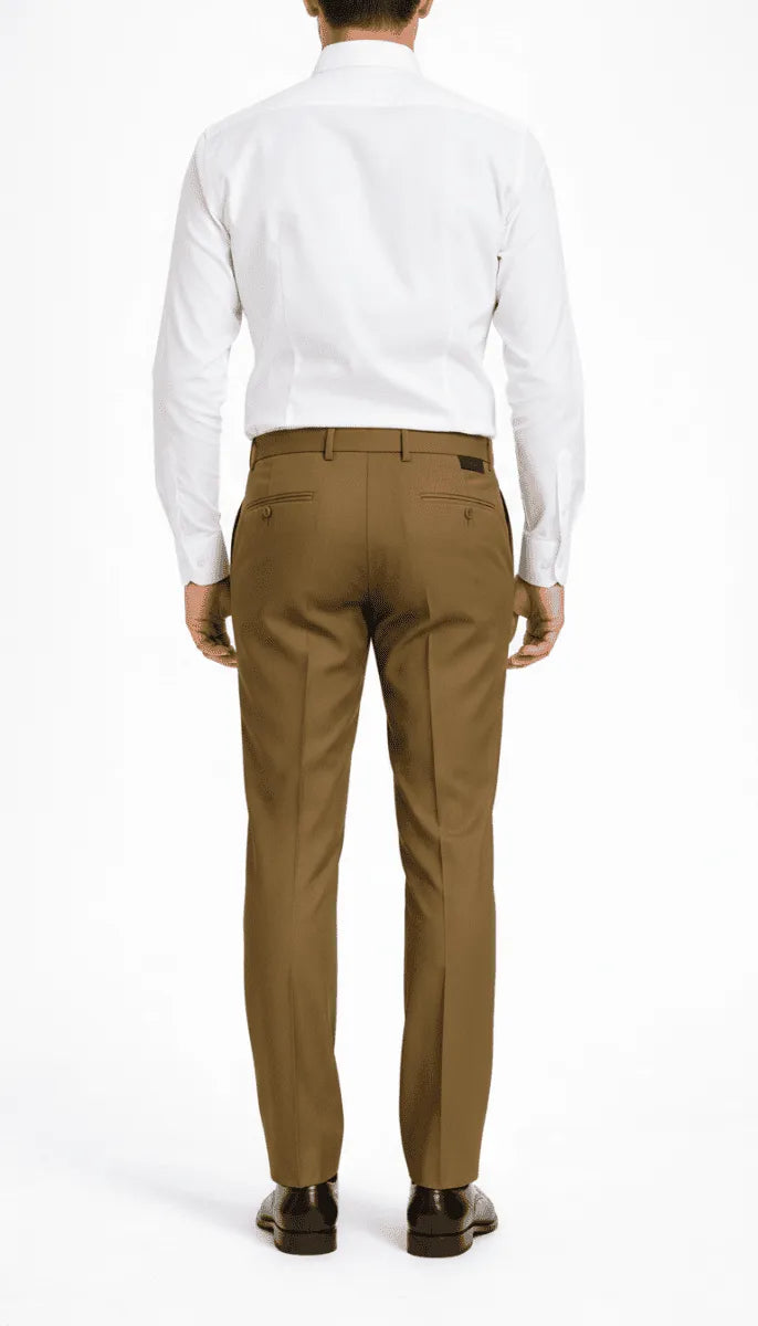 Bronze Moss Dress Pant - muzaym