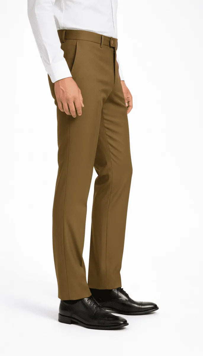 Bronze Moss Dress Pant - muzaym