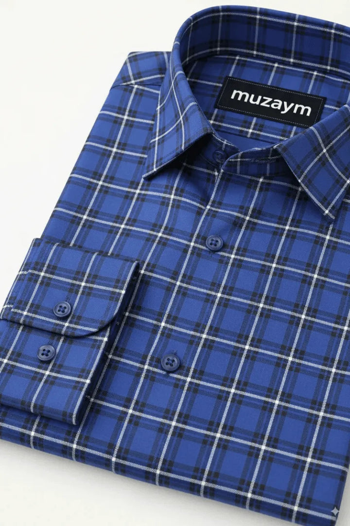 Cobalt Black Grid - muzaym