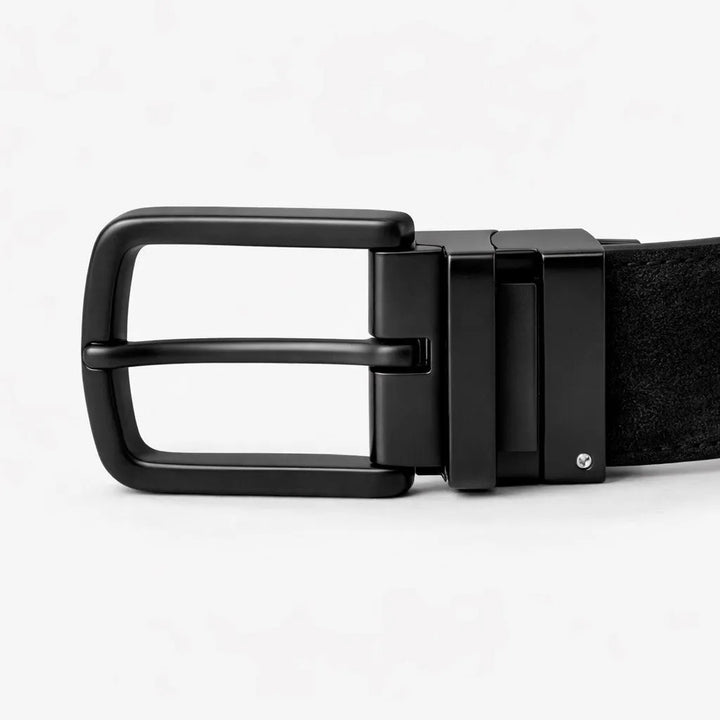 Dual Suede Leather Signature Belt - muzaym