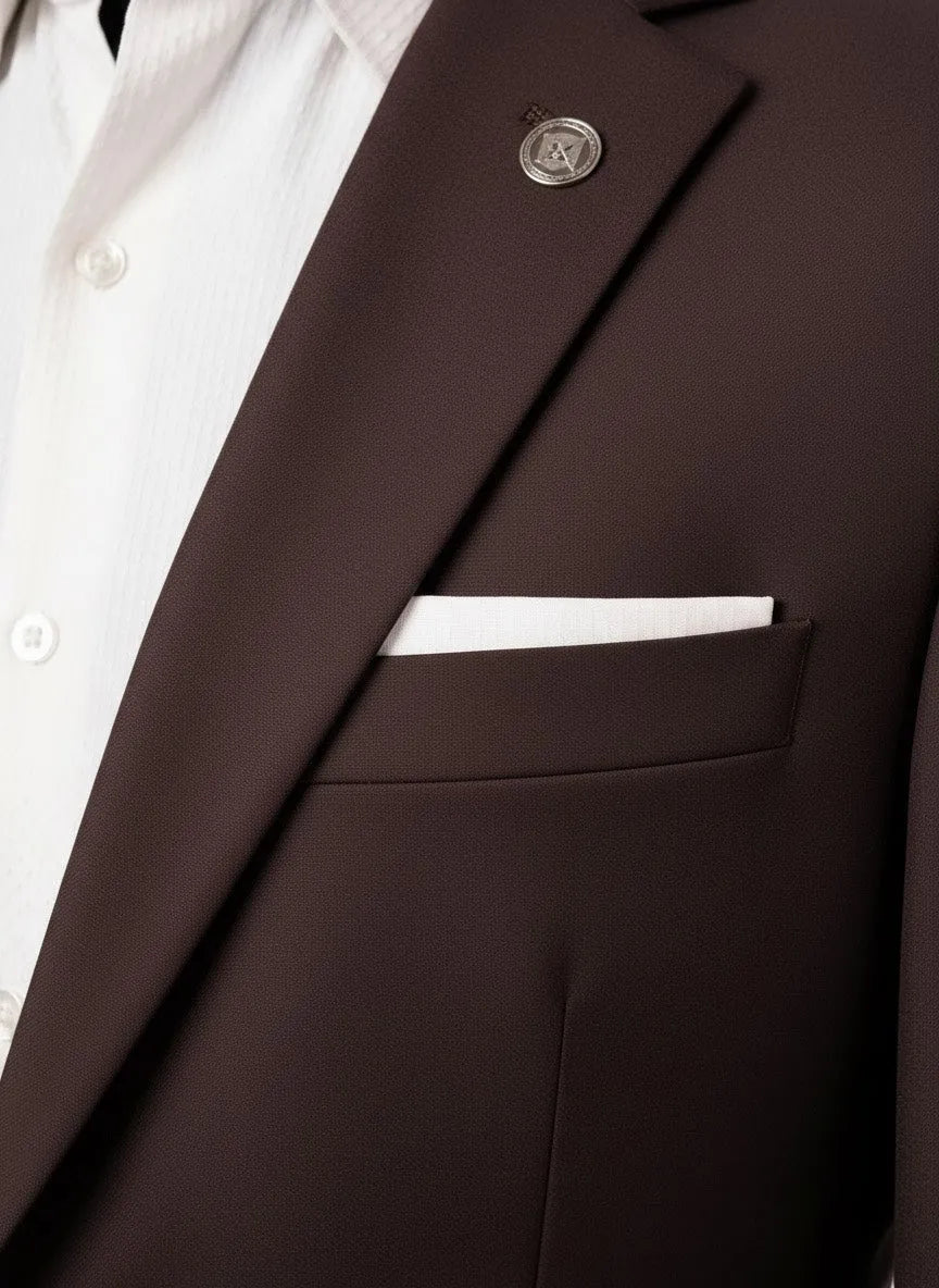 Espresso Noir - Two Piece Suit - muzaym