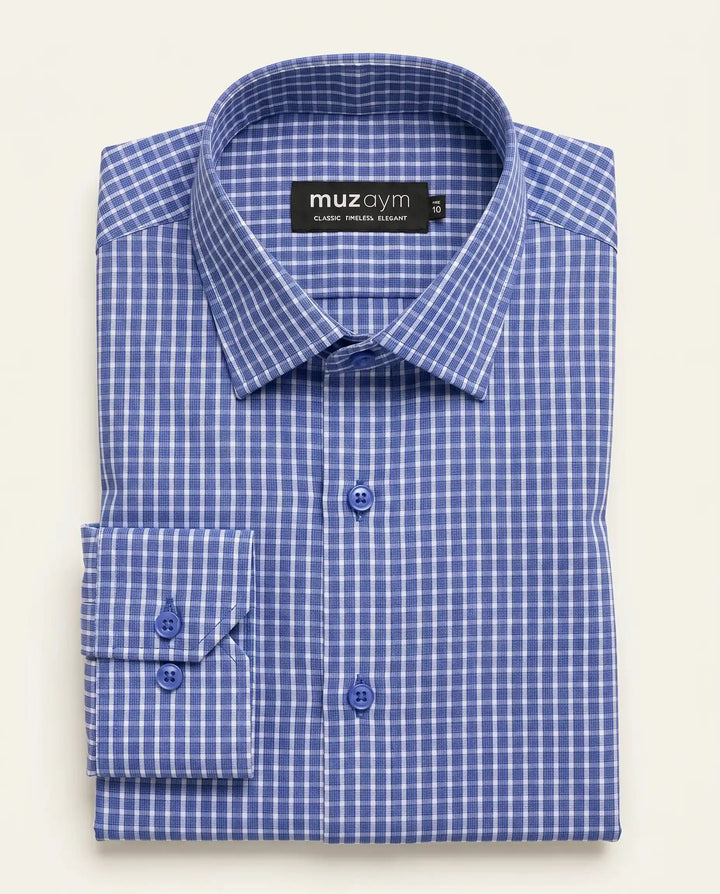 Office Prime Check Formal Shirt — muzaym