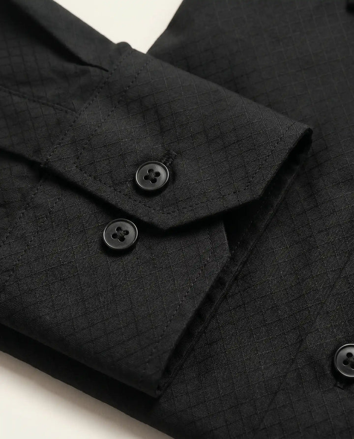 Midnight Black - Diamond Cut Shirt