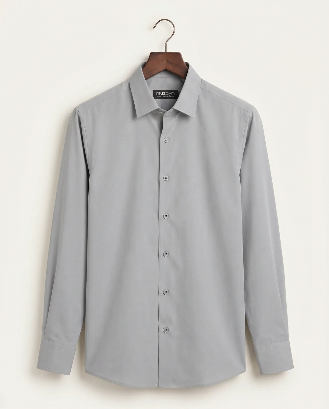 Light Silver Gray Shirt