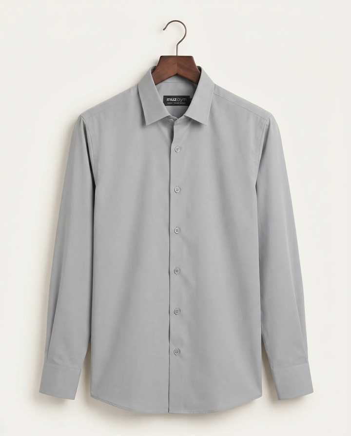 Light Silver Gray Shirt