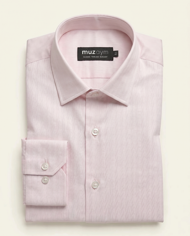 Blush Pink Herringbone