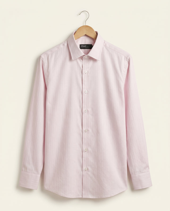 Blush Pink Herringbone