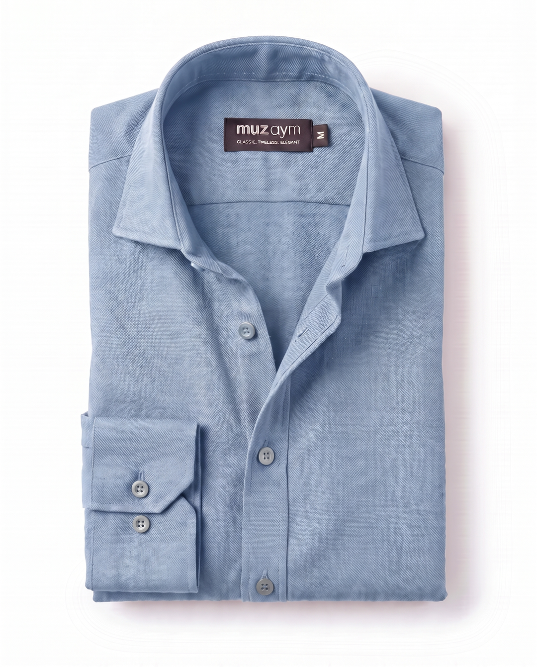 Sky Blue - Linen Casual Shirt
