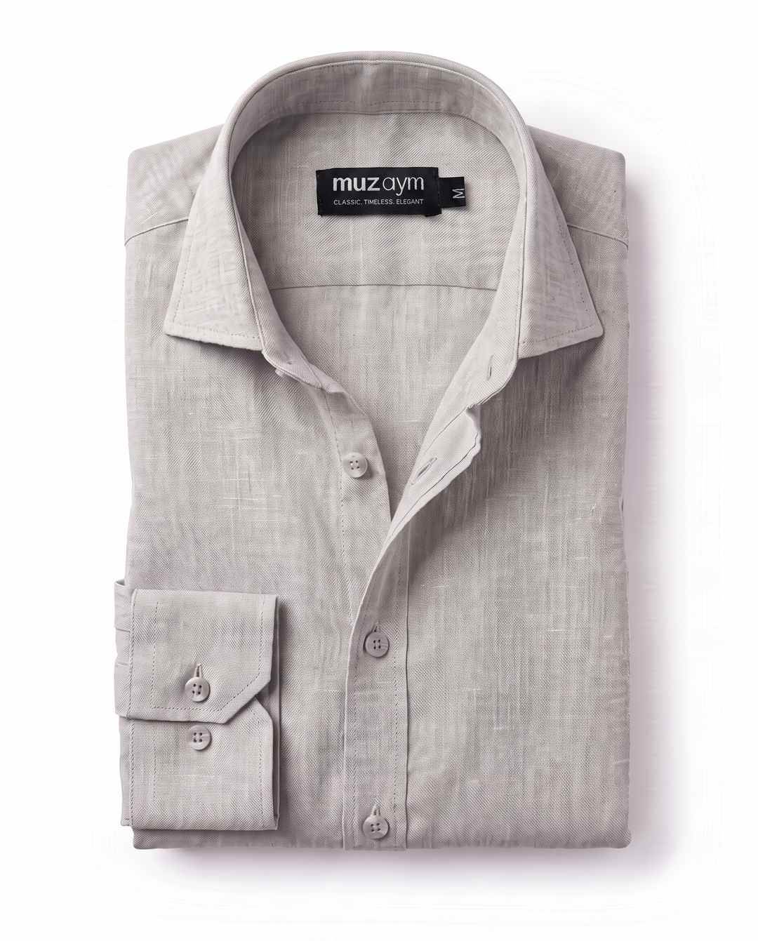 Silver Ash - Linen Casual Shirt