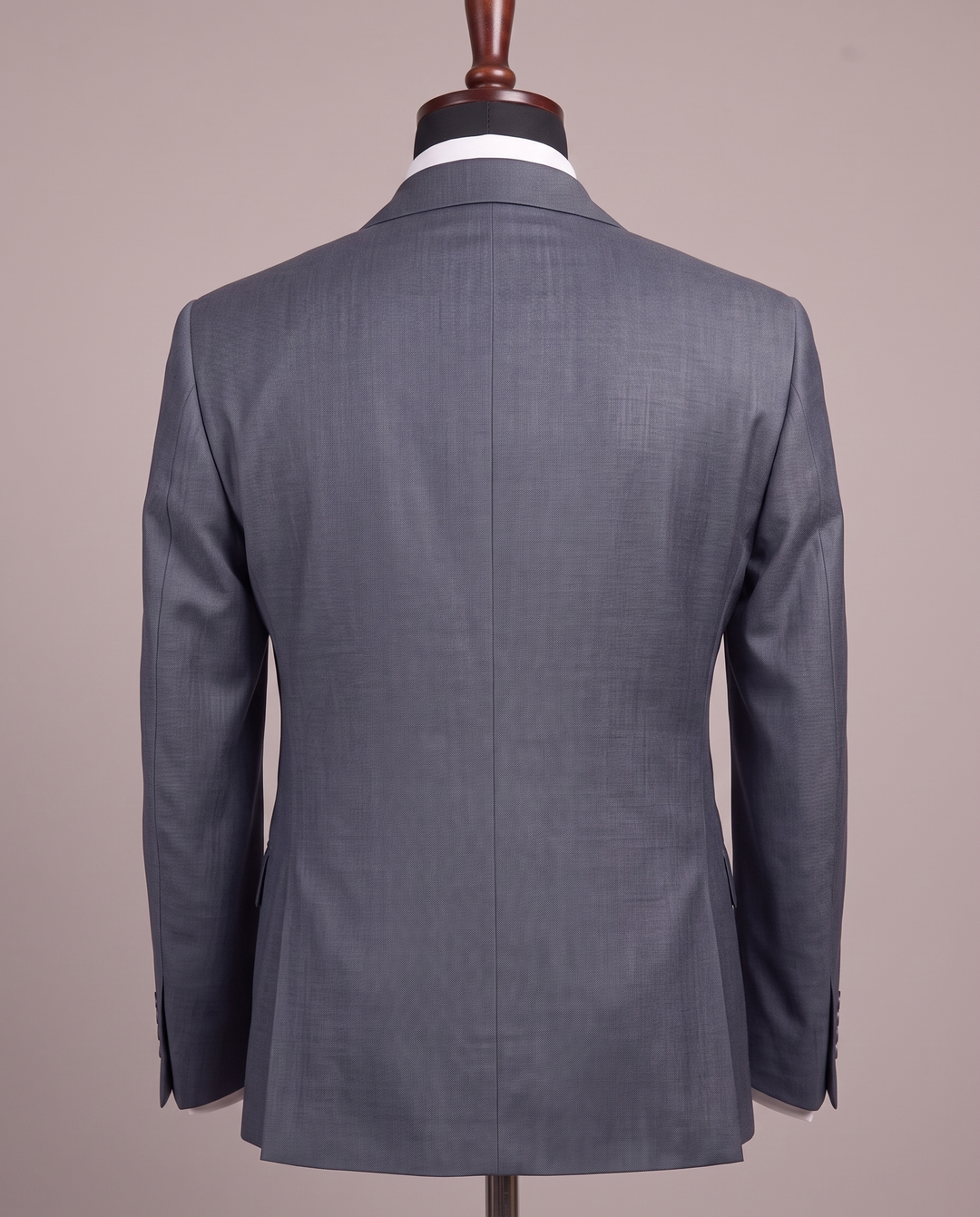 Steel Blue Regent Double-Breasted Suit