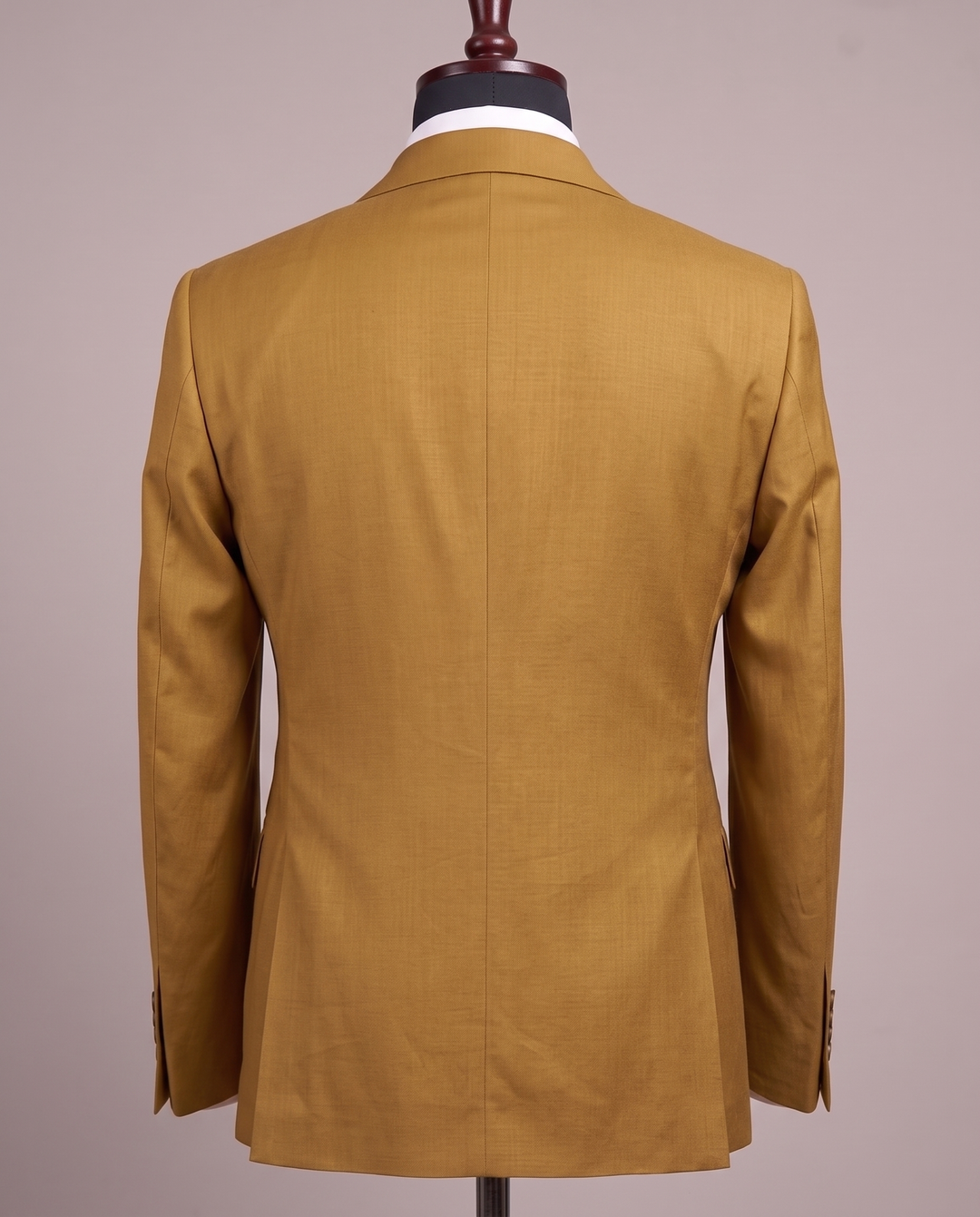 Mustard Gold Double-Breasted Suit