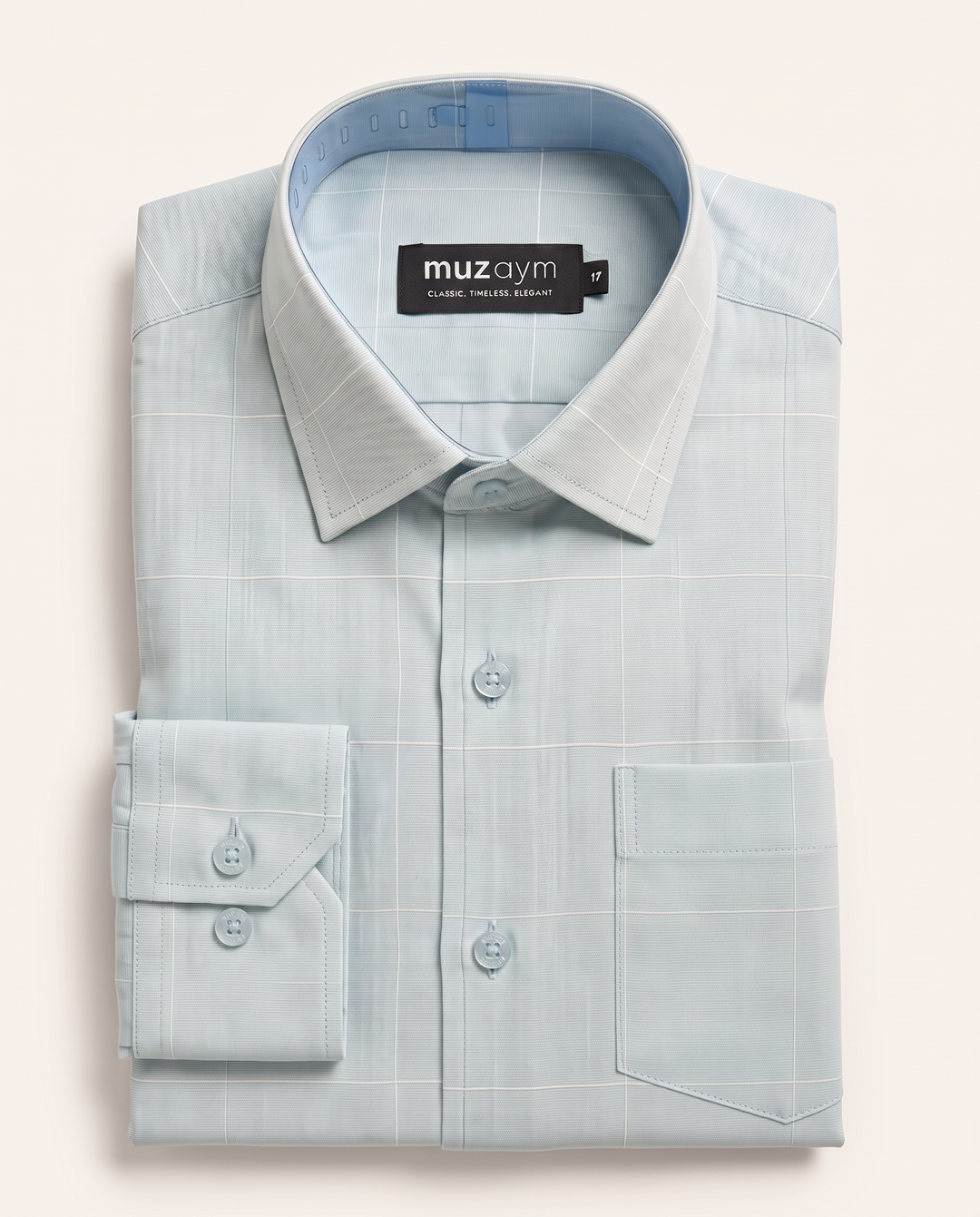 Ice Mist Windowpane Shirt