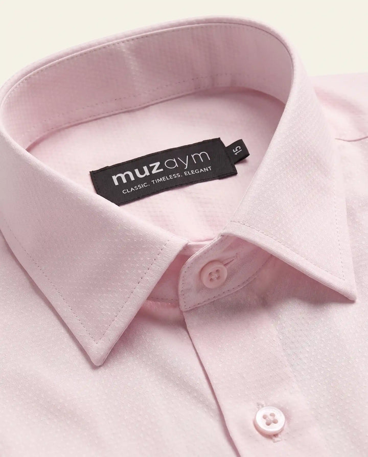 Blush Pearl Dobby Shirt